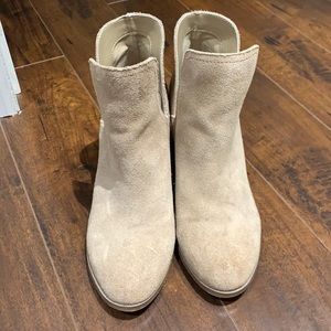 Beige Aldo booties